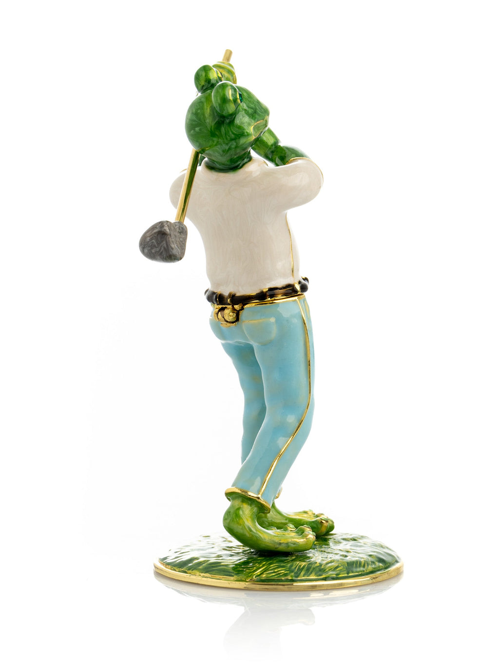 Frog Playing Golf