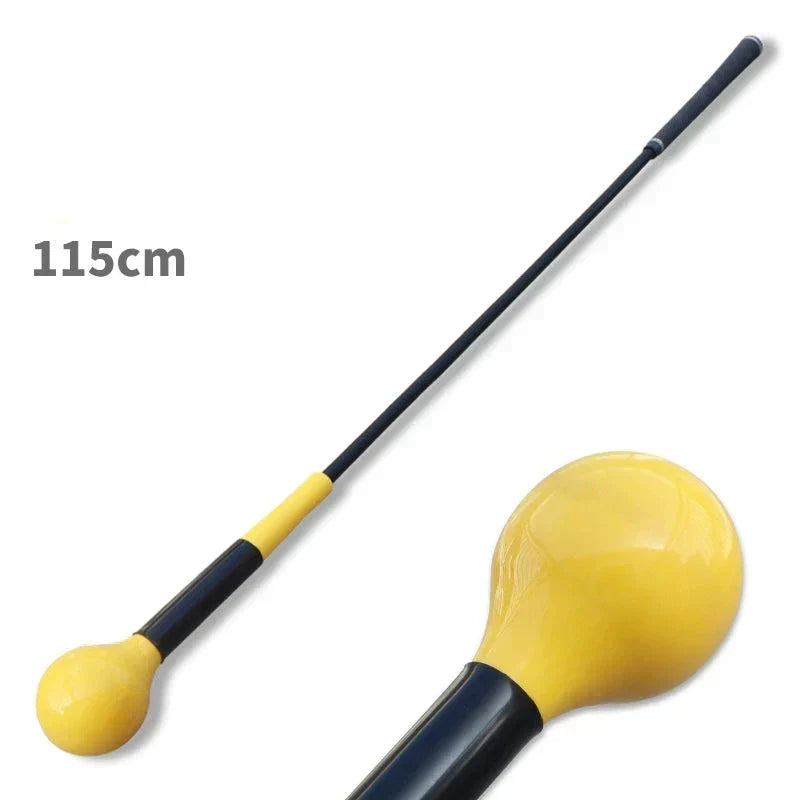 Golf Swing Practice Stick –  (115Cm, Yellow)-1