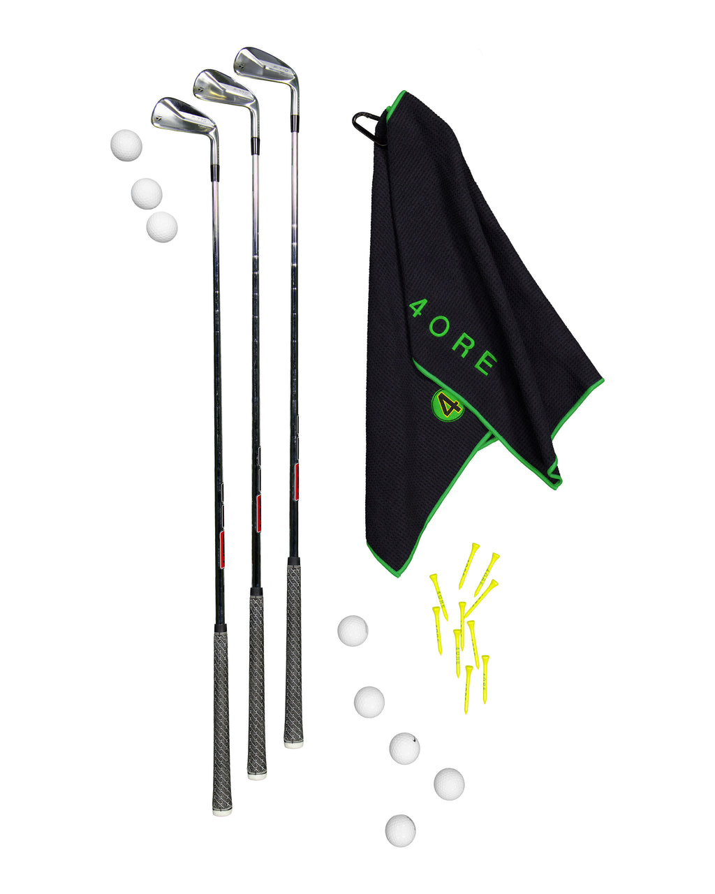 Elevate Your Game with the Essential 4ORE Golf Caddy Towel: Premium Microfibre for Every Golfer